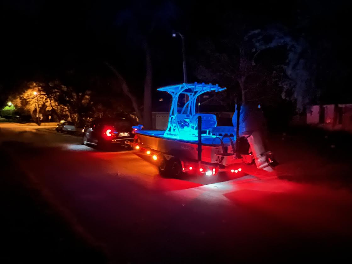 Red LED Rock Lights