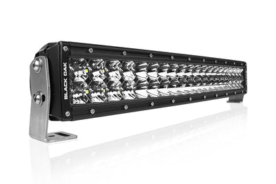 20 Inch Double Row: Black Oak LED Pro Series 3.0 Dual Row LED Light Bar