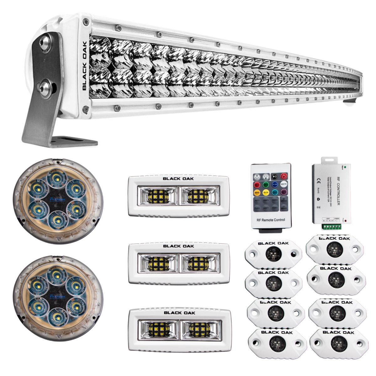 37 Foot & Larger Boat LED Lighting Kit - Center Console Boat & Sportfish Yacht