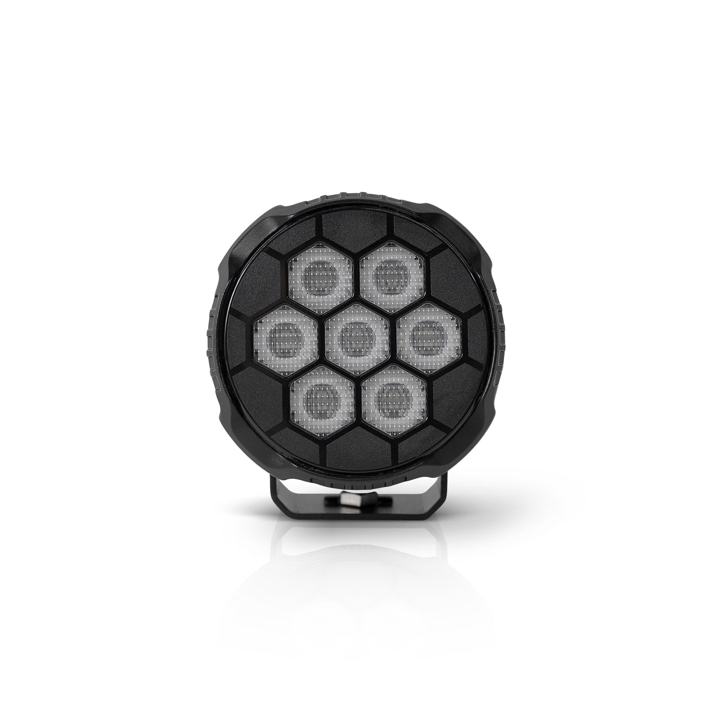4" Round LED Work Light - Heavy Equipment & Forklift Flood Light - 45 Watt