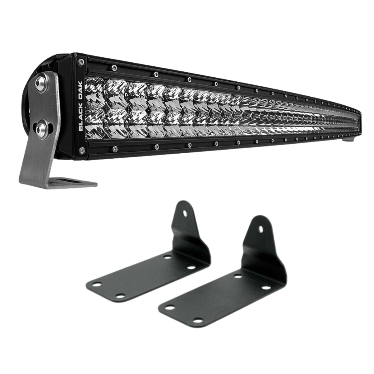 (10-18) Dodge Ram 2500/3500- 40" Double Row Curved Bumper Mount Kit