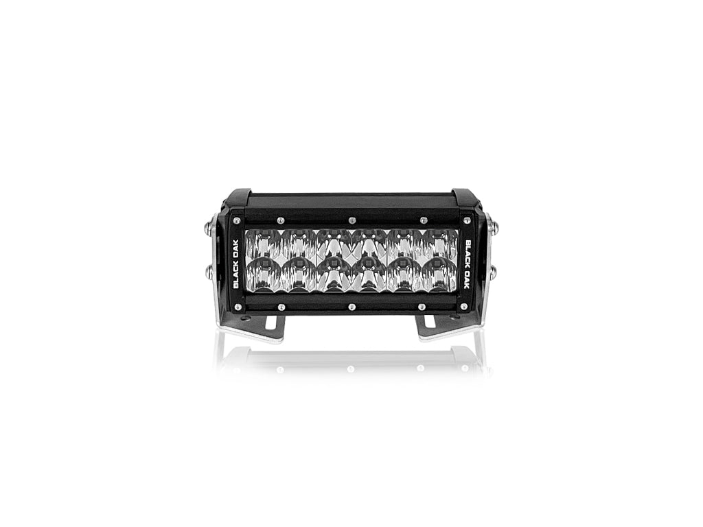 Black Oak LED Pro Series 2.0 Dual Row LED Light Bar Front View