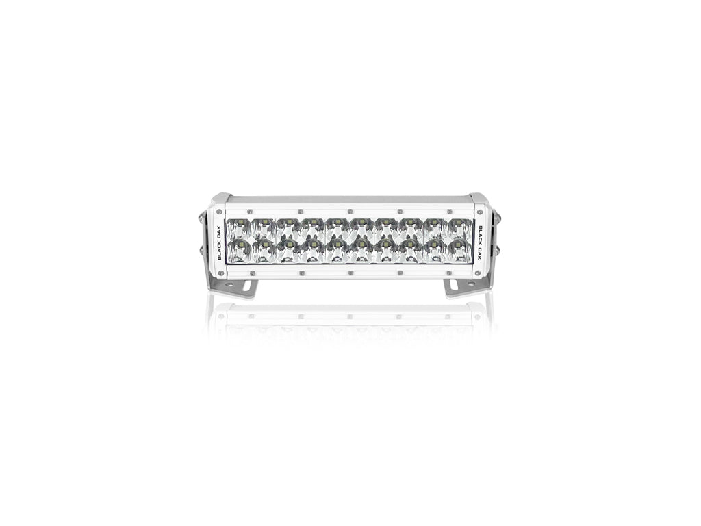 Black Oak LED 10 inch Marine white light bar