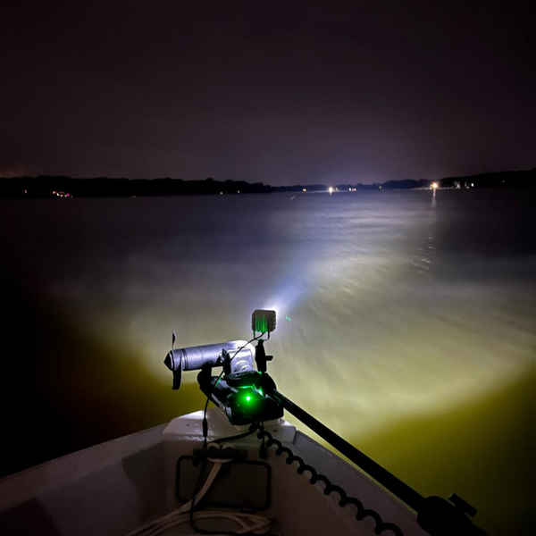 GoPod - Marine Clamp On Spot Light - Black Oak LED Pro Series 3.0 - Black  Oak LED