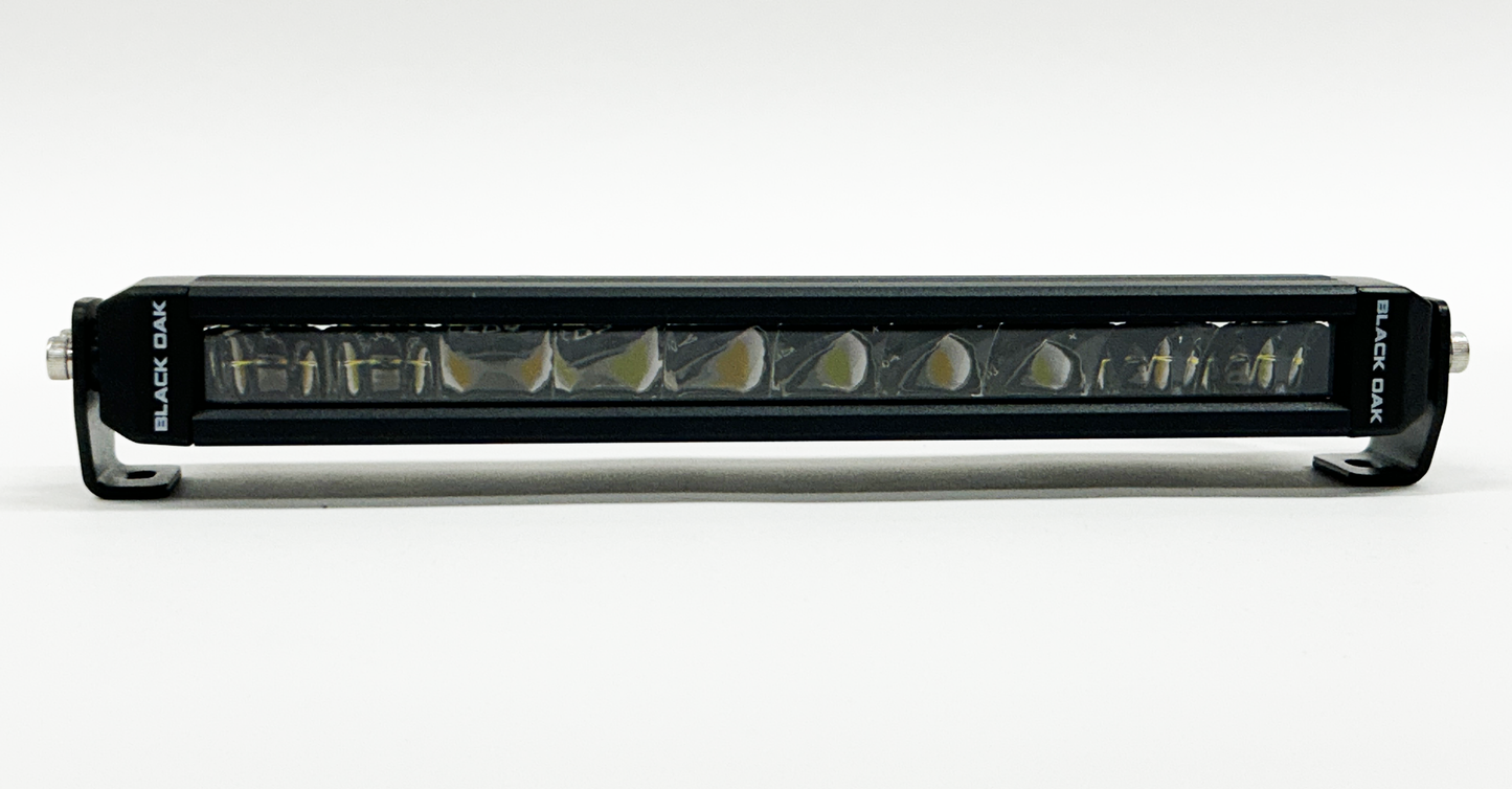 NEW - 10 Inch Slim Dual Color LED Light Bar (White & Yellow) - 150W