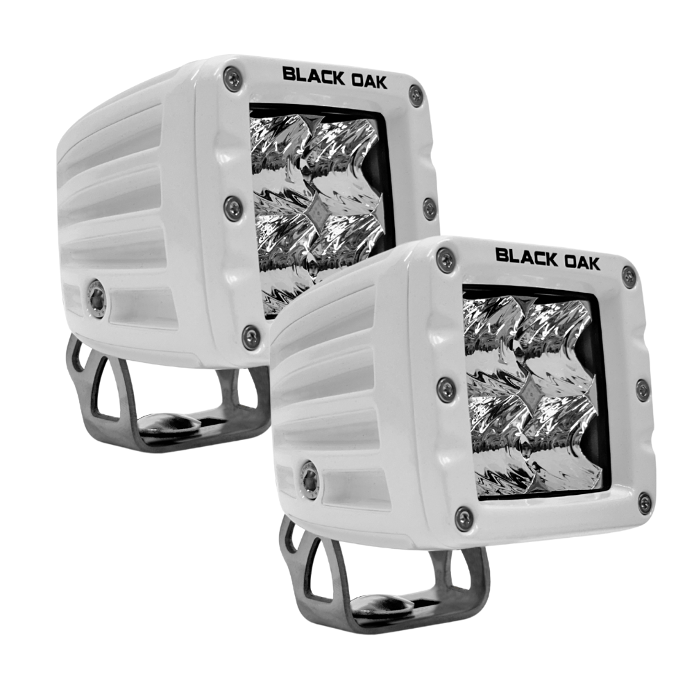 2 Inch Marine LED Pod Light (Pair) | Spot or Flood Optics | Pro Series 3.0 (20W / 40W)