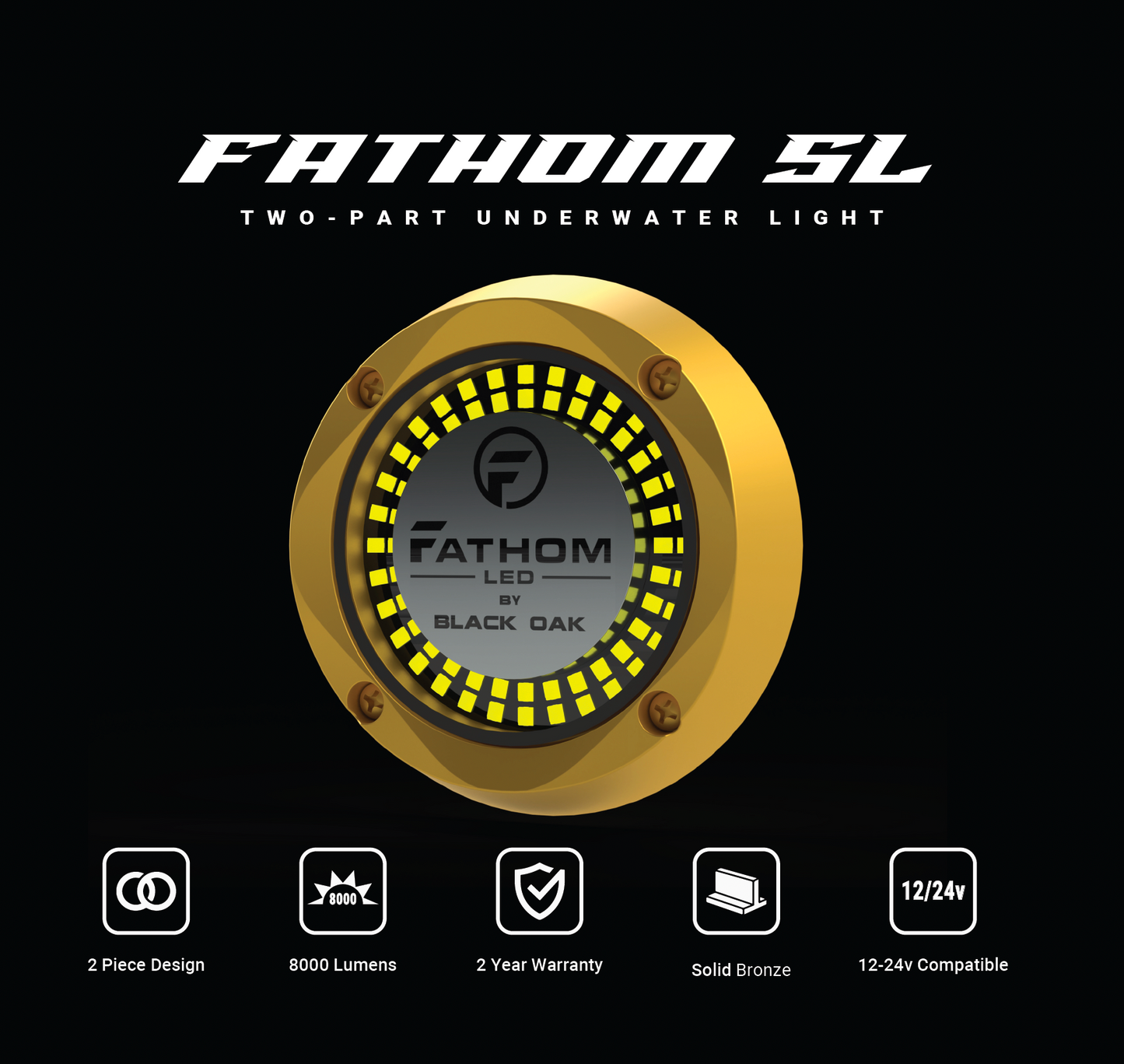 New - Fathom SL | Two-Part Under Water Light
