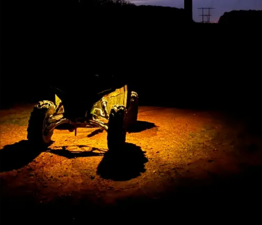 Amber LED Rock Lights