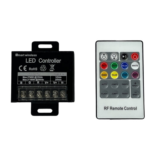 RGB Controller With Wireless Remote