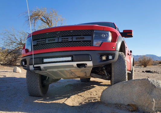 (10-14) Ford F150 Raptor - 20" Double Row Bumper Mount Kit