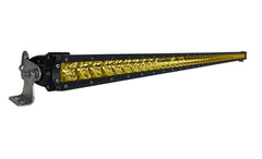 New - 50 Inch Yellow Lens Single Row: Black Oak LED Pro Series 3.0 LED Light Bar - Combo Optics (250w)
