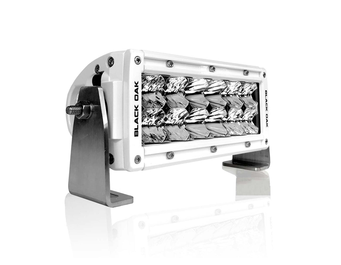 6 Inch Marine LED Light Bar – Double Row | Spot, Flood, or Combo Optics | Pro Series 3.0 (60W)