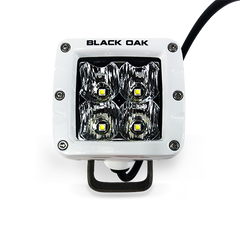 New - 2 Inch Marine Spot or Flood LED Pod Light: Black Oak LED Pro Series 3.0: 40w - Cree XM-L2 LED