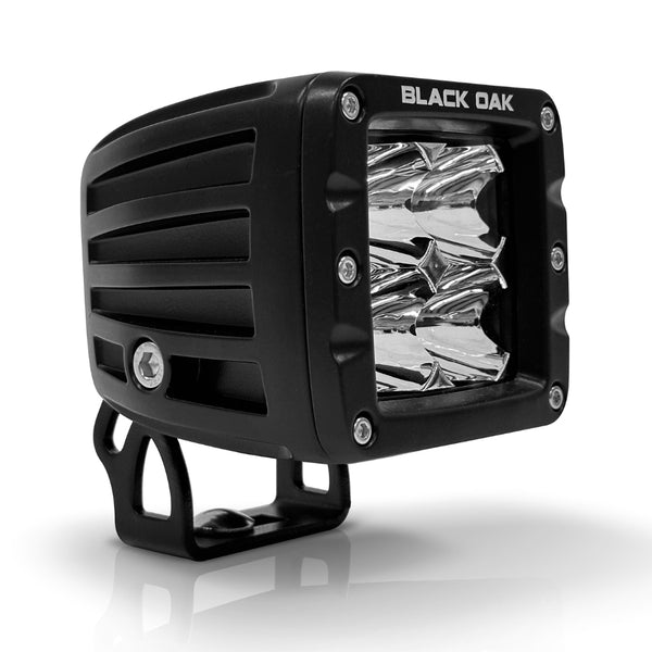 New - 2 Inch Flood or Spot LED Pod Light: Black Oak LED Pro Series 3.0 -  20w or 40w CREE XM-L2