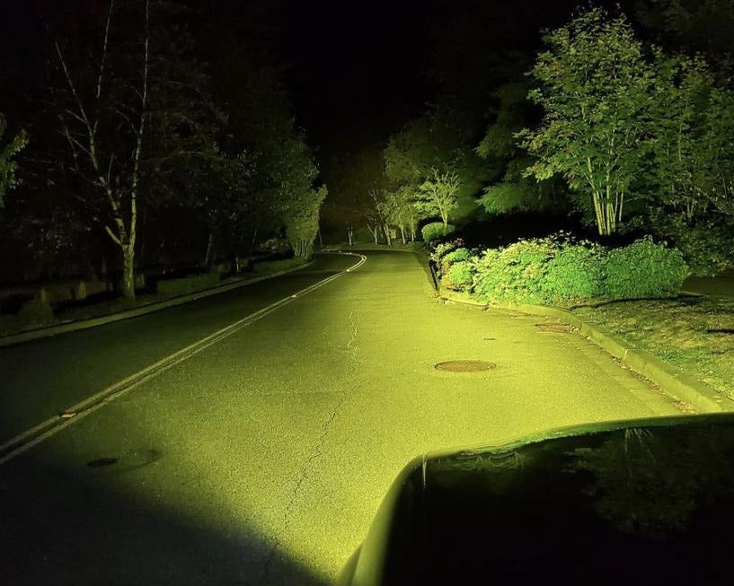 2 Inch Yellow LED Fog Light | Flood or Spot Optics | Pro Series 3.0 (40W)