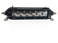 New - 6 Inch Single Row: Black Oak LED Pro Series 3.0 LED Light Bar - Spot, Flood, or Combo Optics