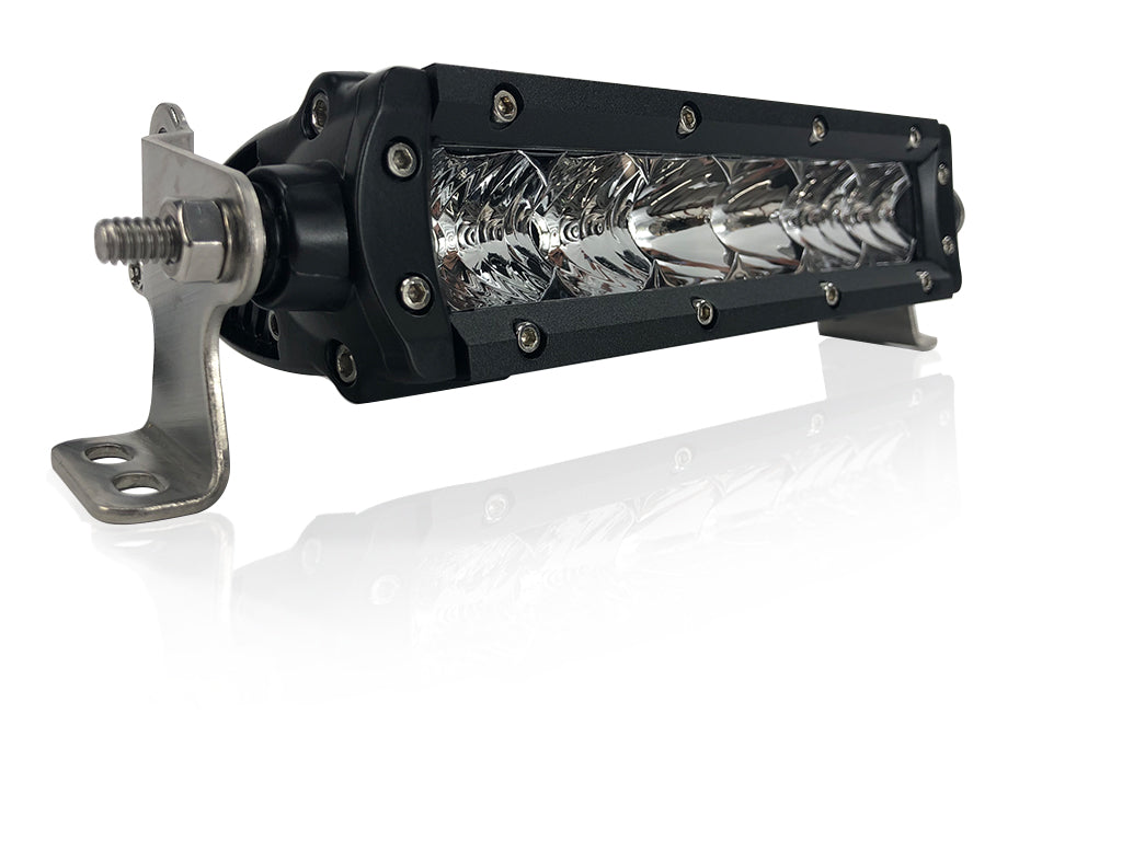 6 Inch LED Light Bar – Single Row | Spot, Flood, or Combo Optics | Pro Series 3.0 (30W)