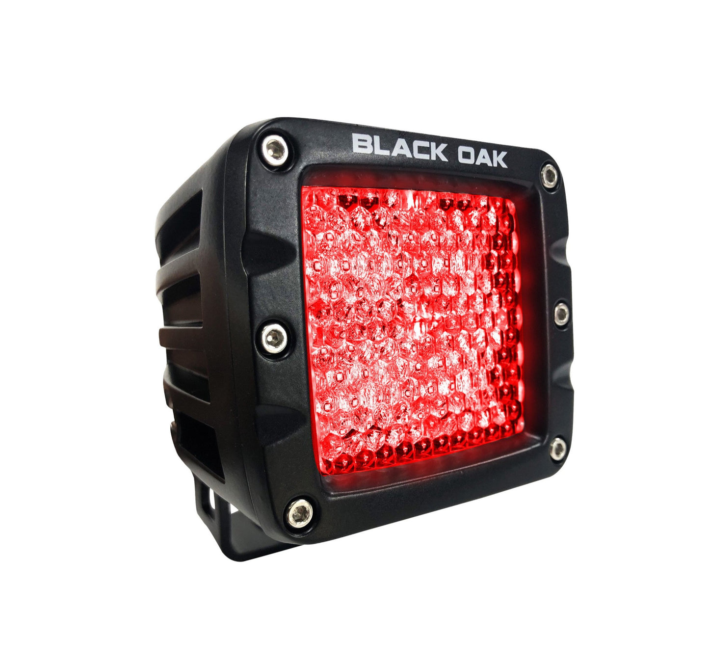 2 Inch Red Predator Hunting LED Pod Light | Diffused Optics | Pro Series 3.0 (12W)