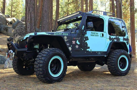 (97-06) Jeep TJ Wrangler - Lower A Pillar Pod Kit