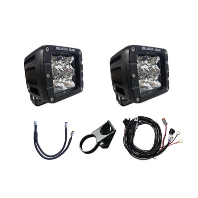 Black Oak UTV roll cage pod lighting kit