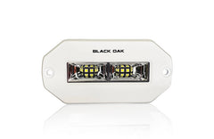 New - 4 Inch Marine Flush Mount Spreader Light - Black Oak LED Pro Series 3.0