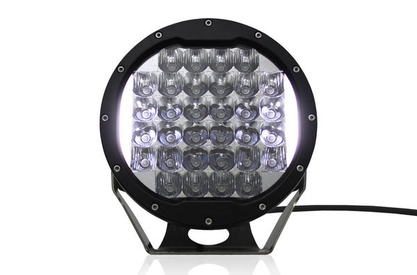 New - 7 inch Round Series LED Light - Black Oak LED Pro Series 3.0 - Black  Oak LED