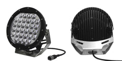New - 7 inch Round Series LED Light - Black Oak LED Pro Series 3.0