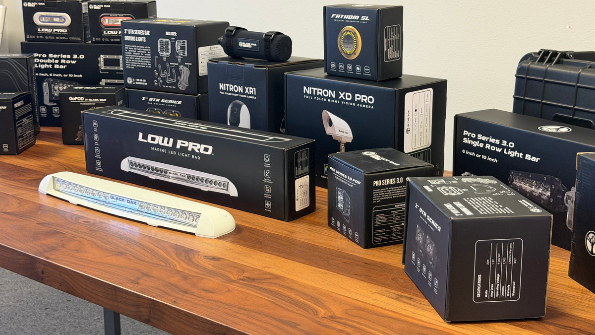 Black Oak LED company photography accompanying this announcement about the company's growth.