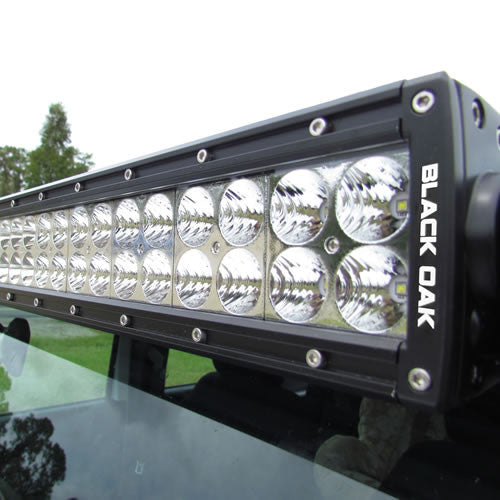 Sealed Black Oak LED light bar hardware, relating to the IP ingress protection ratings explained here.