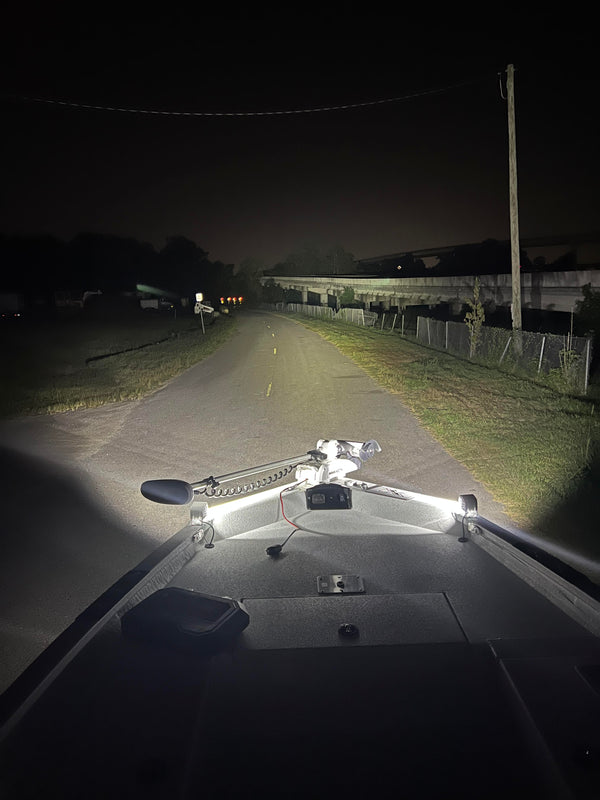 Winner announcement for Andrew Hutchinson, who took Black Oak LED's July 2023 monthly LED lighting giveaway.