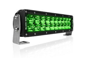 10 Inch Green Hog Hunting LED Light Bar – Double Row | Combo Optics | Pro Series 3.0 (60W)