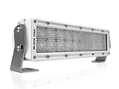 New - 10 Inch Diffused Marine Double Row: Black Oak LED Pro Series 3.0 Dual Row LED Light Bar