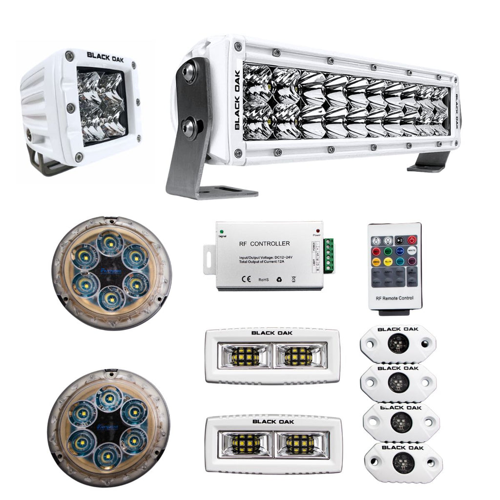 boat fishing box led lights 16-20 Foot Boat LED Lighting Kit