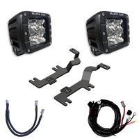 (19-22) GMC Sierra 1500 - Hood Hinge Ditch Lighting Kit- 2 Pods