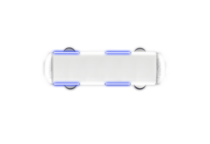 20 Inch Mini Emergency Light Bar - TIR Optics