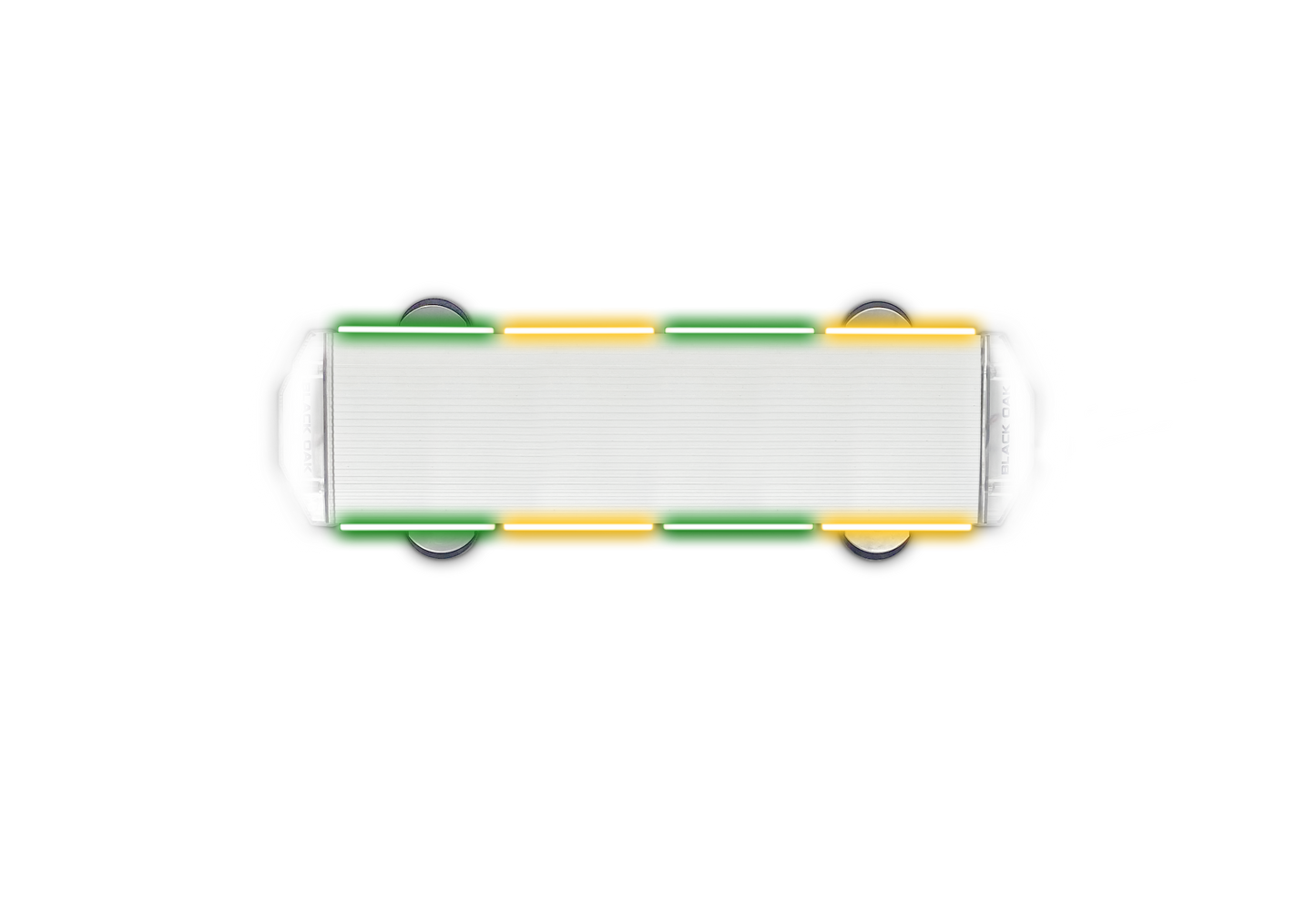 20 Inch Mini Emergency Light Bar - TIR Optics