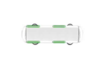 20 Inch Mini Emergency Light Bar - TIR Optics