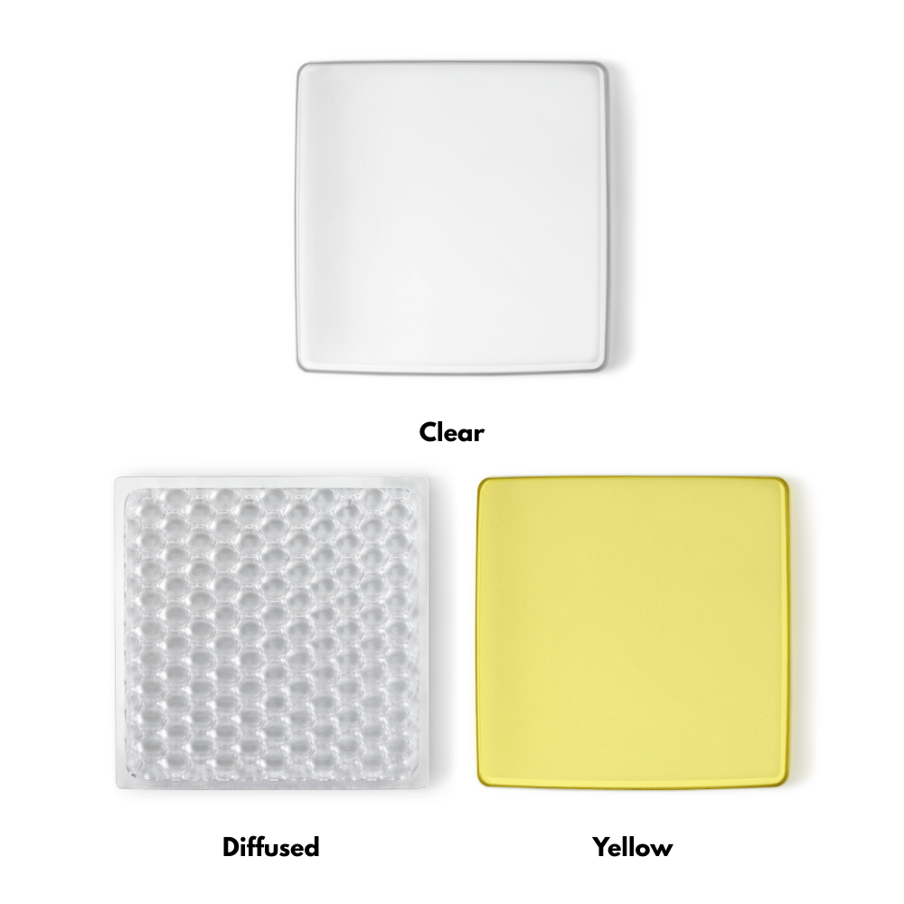 2 Inch Pod Light Replacement Lens – Clear, Diffused, or Yellow