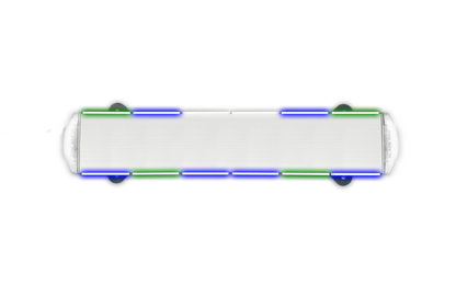 30 Inch Emergency Light Bar - TIR Optics