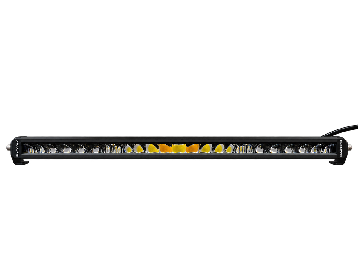 NEW - 30 Inch Slim Dual Color LED Light Bar | White & Yellow (450W)