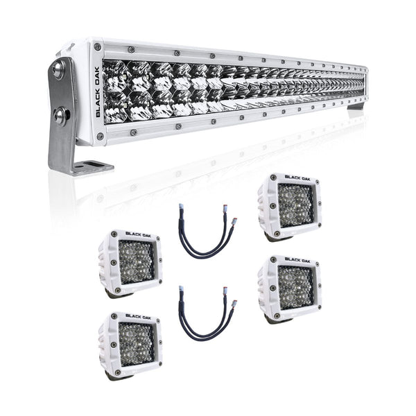 Marine LED Light Bars - Black Oak LED