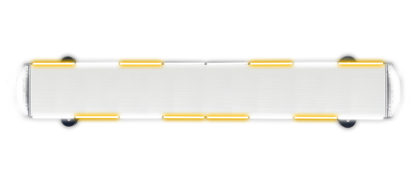 40 Inch Emergency Light Bar - TIR Optics