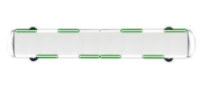 40 Inch Emergency Light Bar - TIR Optics