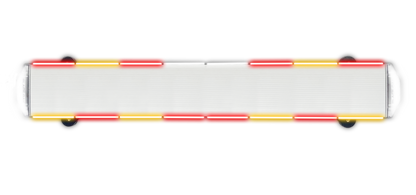 40 Inch Emergency Light Bar - TIR Optics