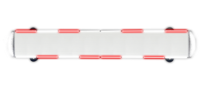 40 Inch Emergency Light Bar - TIR Optics
