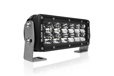Led 6 Row Light 6 Inch LED Light Bars - Black Oak LED
