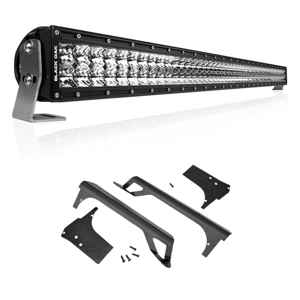 97-06) Jeep TJ Wrangler - 50'' Double Row Straight Light Bar Kit