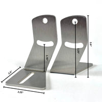 Double Row Light Bar - Slotted Adjustable Bracket