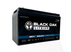 Black Oak Lithium 36V 60Ah Deep Cycle Trolling Motor Battery