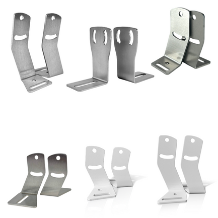 Double Row Light Bar - Mounting Brackets